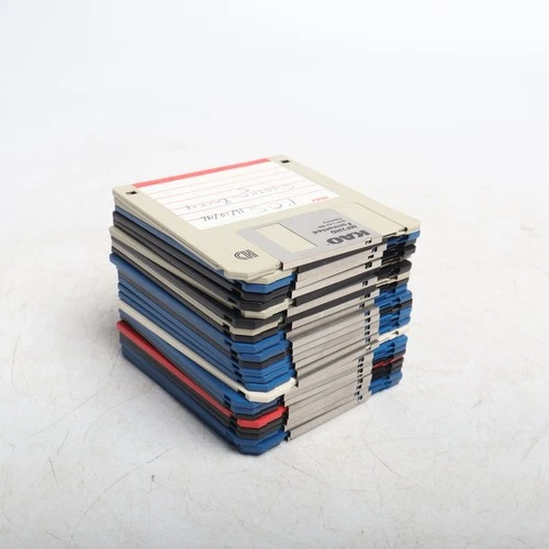 25 x 3.5 inch RANDOM Floppy Disks 1.44 MB HD DS, MF2-HD