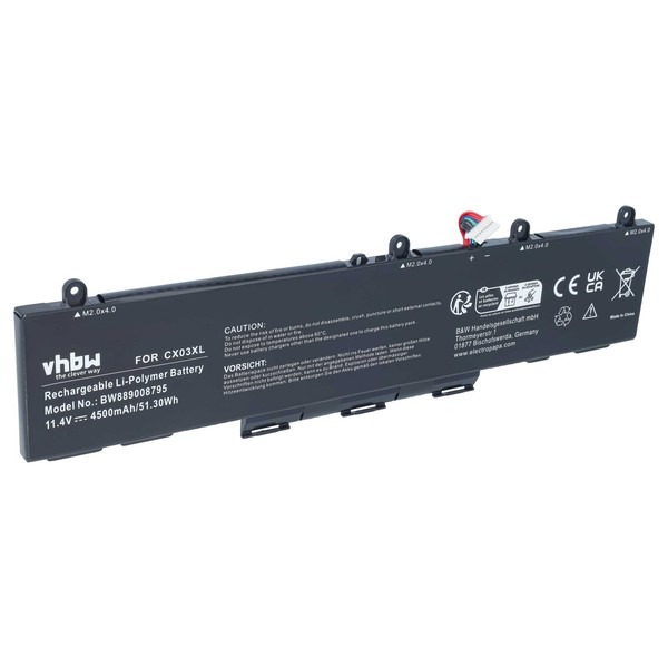 Akku FüR HP Elitebook X360 830 G8 X360 830 G7 855 G7 4500Mah 11,4V-image