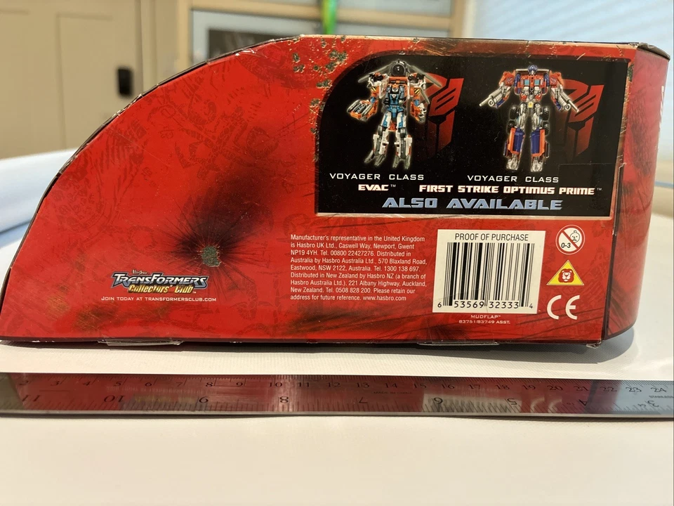 Transformers Allspark Power Mudflap Deception 2007 Hasbro новый запечатанный - Изображение 2 из 4