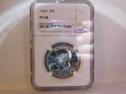 1964 Proof Kennedy Half Dollar NGC PF68  90% Silver First Year of Issue-