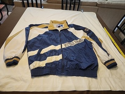 Vintage Notre Dame Fighting Irish  Pro Player Jacket 90 s Mens Size Large