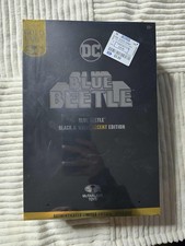 McFarlane DC Blue Beetle Gold Label Black & White Accent Limited Edition   New