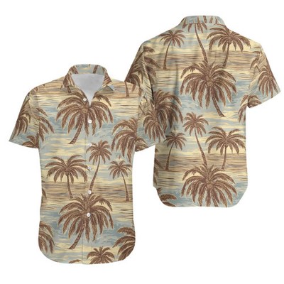 Coconut Tree Hawaiian Shirt