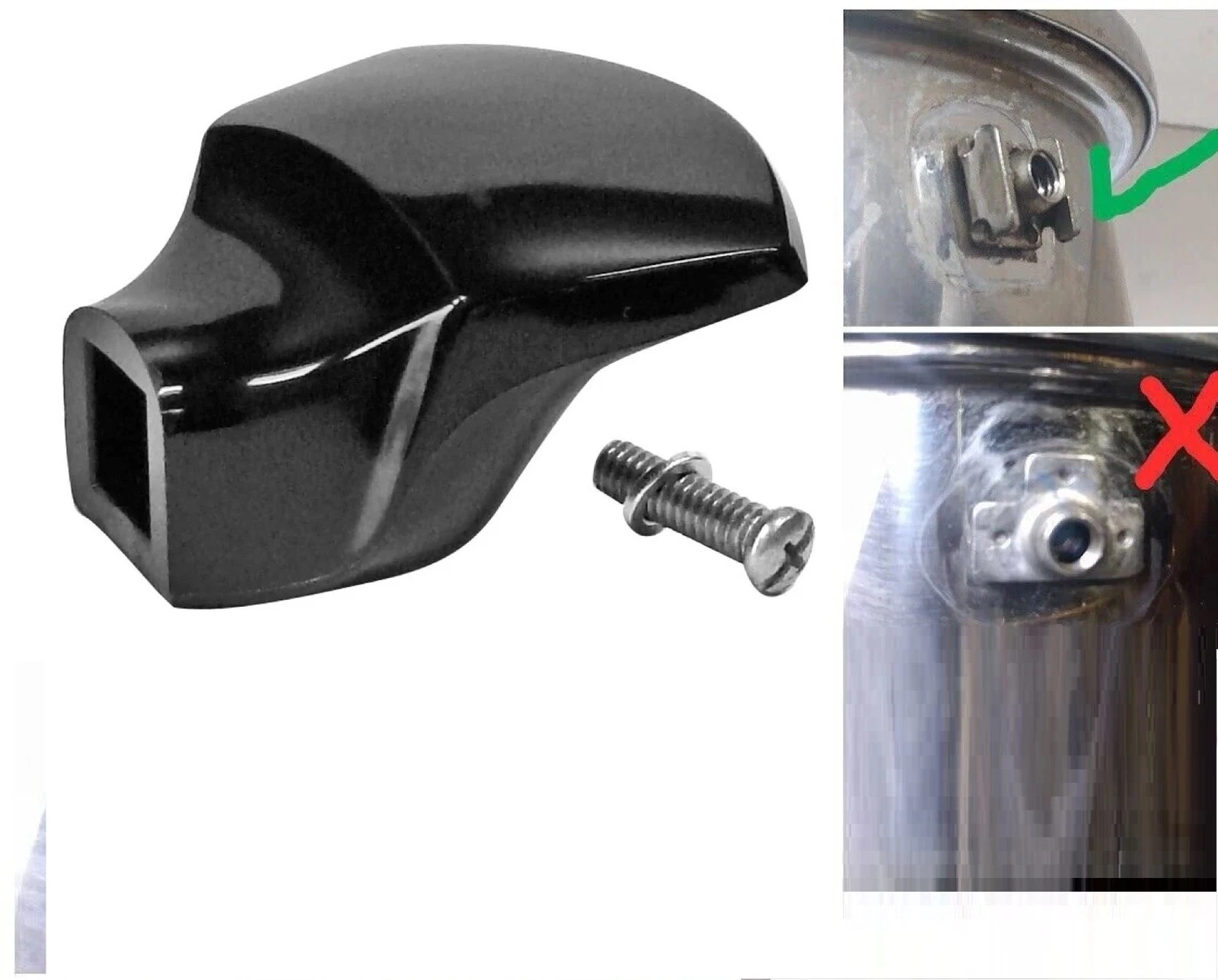Lifetime T304cc 12 /24 Element Solar Cap Handle for Stockpot Skillet Side Dome