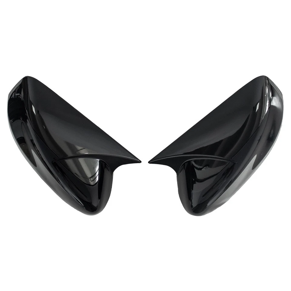 Глянцевые черные крышки на боковые зеркала заднего вида с гудком OX для Nissan Altima 2013-2018 годов выпуска - Изображение 4 из 4