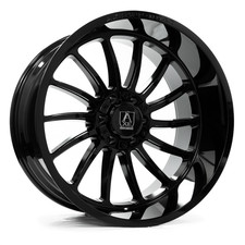 22x12 Axe Chronus Gloss Black Wheels 8x180 -44mm Set Of 4