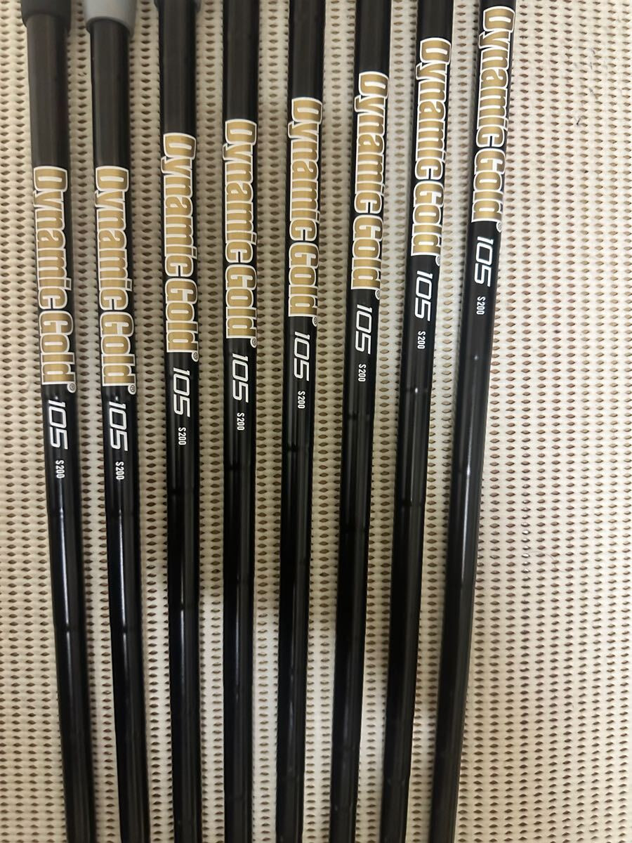 Golf Iron Set Titleist T100S 2019 BLACK Dynamic GOLD 105 S200 8pcs