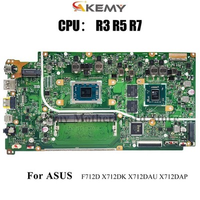 X712DK Motherboard For ASUS F712D M712D V7000d M7050D 17-inches Mainboard W/CPU