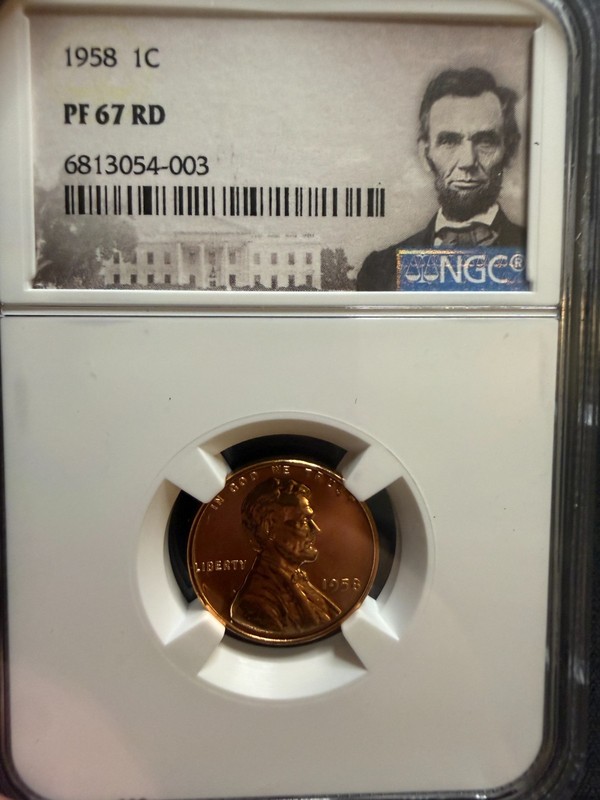 1958 1C PF 67 RD NGC #3781