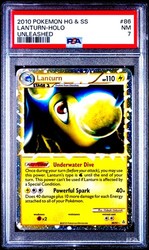 Lanturn Prime 86/95 Unleashed Holo Rare