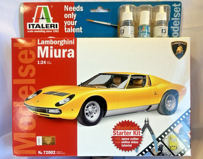 ITALERI Lamborghini Miura model kit  NEW in Factory SEALED BOX