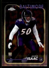 2024 Topps Chrome #218 Adisa Isaac Baltimore Ravens