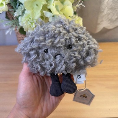 Jellycat Amuseables Storm Cloud Bag Charm Plush Keychain Soft Toy