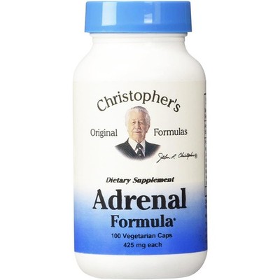 Christopher's Original Formulas Adrenal Formula for 100 Count (Pack of 1) 
