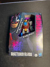 New Hasbro Transformers Shattered Glass Decepticon Slicer Exo Suit