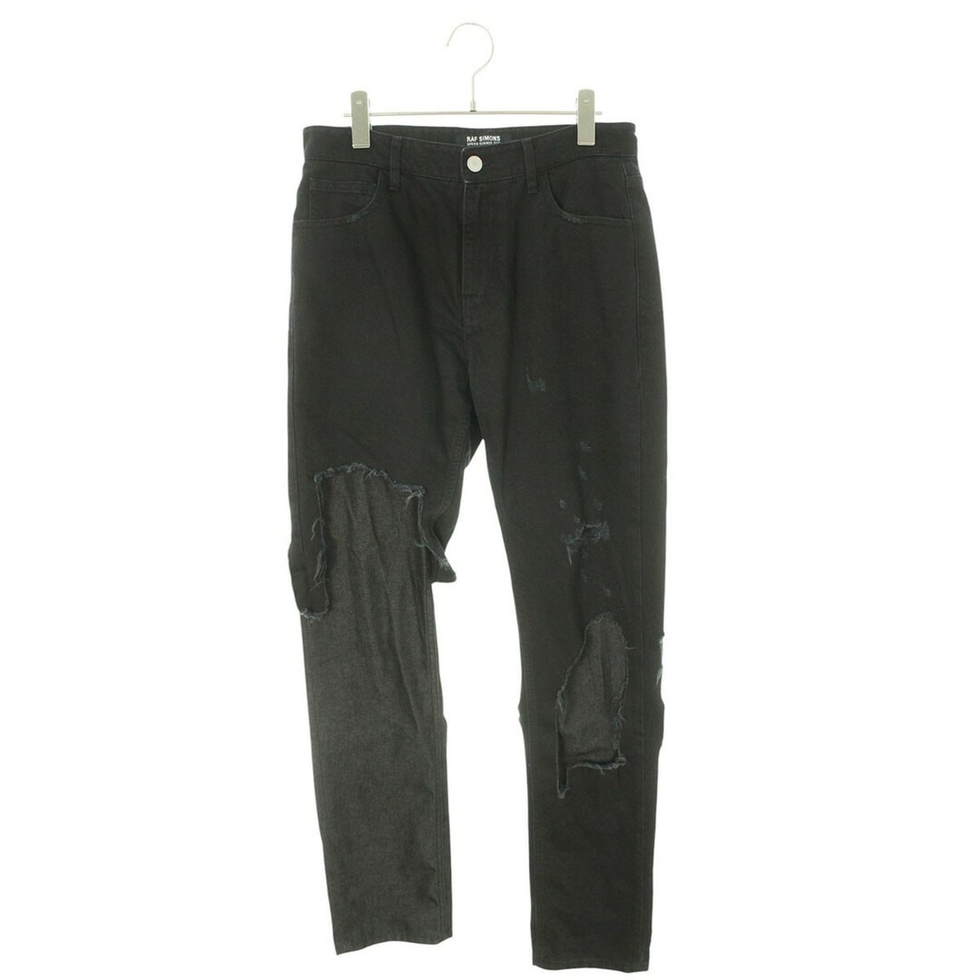 Raf Simmons 23SS 231-M311 Destroyed Double Layered Denim Pants 