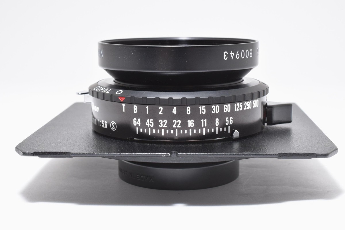 NIKKOR-W 135mm 1:5.6 COPAL O 大判レンズ 動確 美品 Top MINT] Nikon Nikkor W 135mm f/5.6 S Large format Lens Copal 0