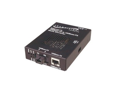 Transition Networks E-100BTX-FX-05 Fast Ethernet Medienkonverter (RJ45 zu Glasfaser)