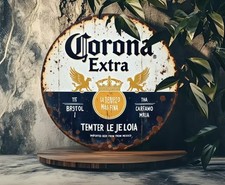 Corona Extra Bier Blechschild Deko Vintage Bar Kneipe 20x20cm Retro