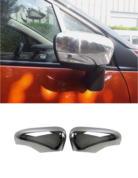 ABS Chrom Spiegelkappen Aufkleber Cover Set FüR Renault Captur 2019-2026-image