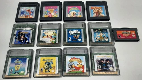 Nintendo Game Boy, Gameboy Color & Game Boy Advance Game Lot. Tested and working
