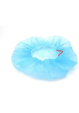 21" Disposable Bouffant Caps Hair Net Non Woven Head Cover Blue or White 100/PK