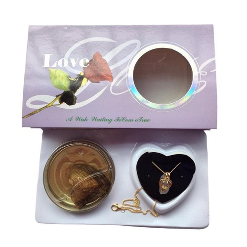 Love Wish Pearl Kit DIY Pendant Necklace Valentine's GX Box Gift Day V8P5 F7R8 - Picture 7 of 30
