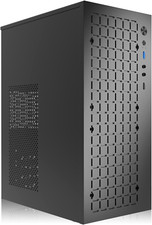 Micro ATX PC Case High Airflow Slim MATX Mini ITX USB 3.0 Black