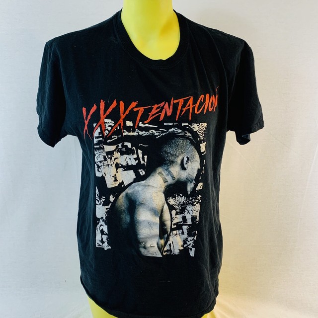 Men's XXXTENTACION Graphic Tee, Black & White Size Medium cotton T-shirt | eBay