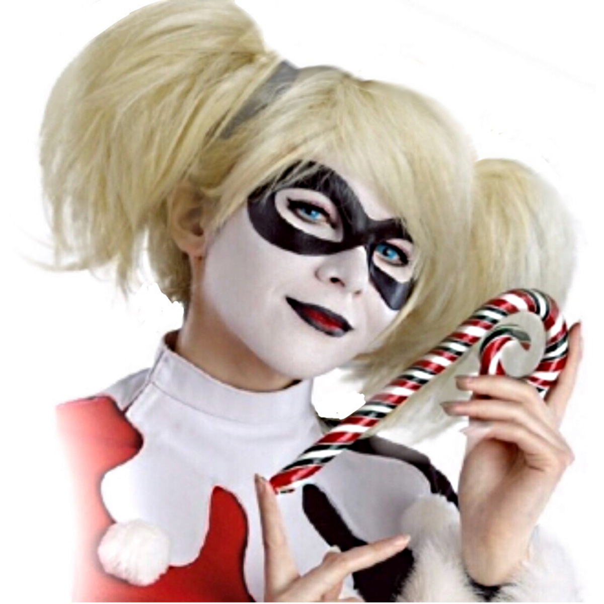 Cool Messy Blond Pony Tail Halloween Costume Wig Ponytail 70s