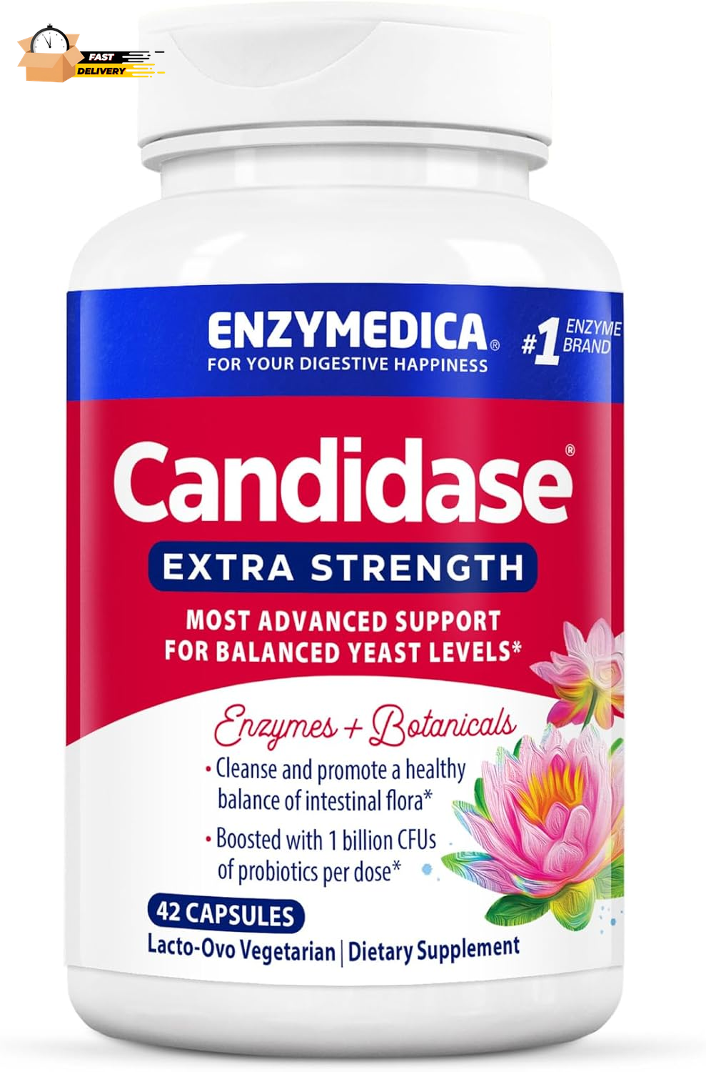, Candidase Extra Strength, Support for Balanced Yeast Levels, 42 Cap