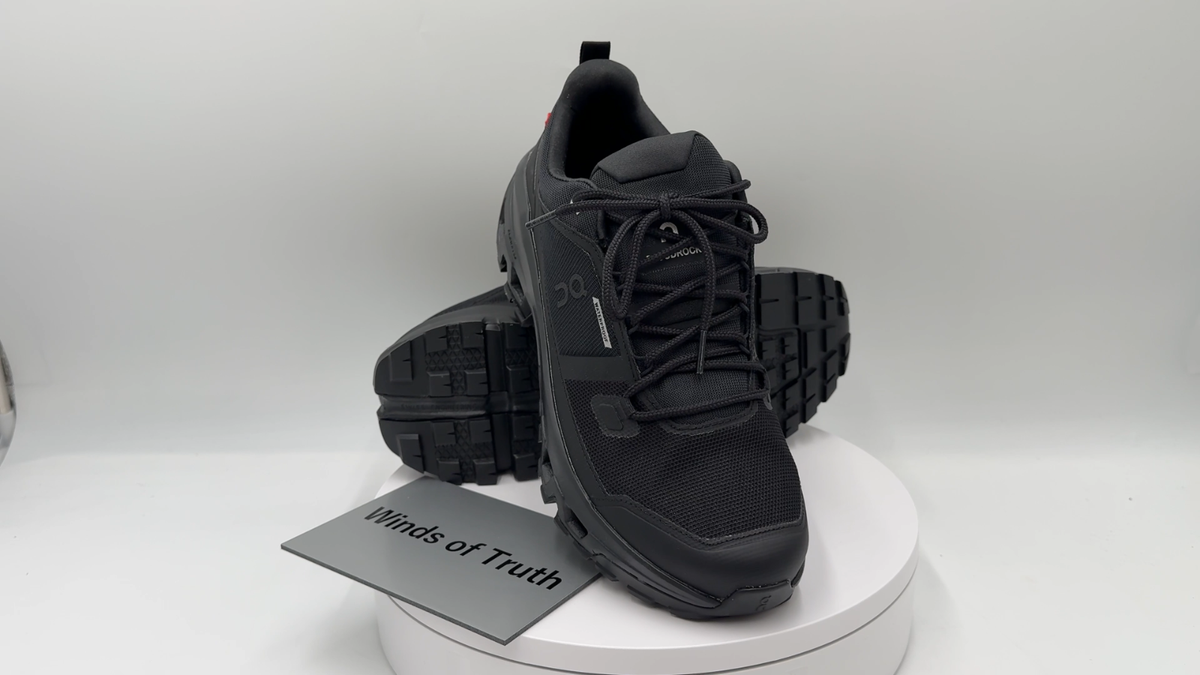 ON Men's Cloudrock Low WP ( Black ) 3MF10251043 Waterproof Hiking