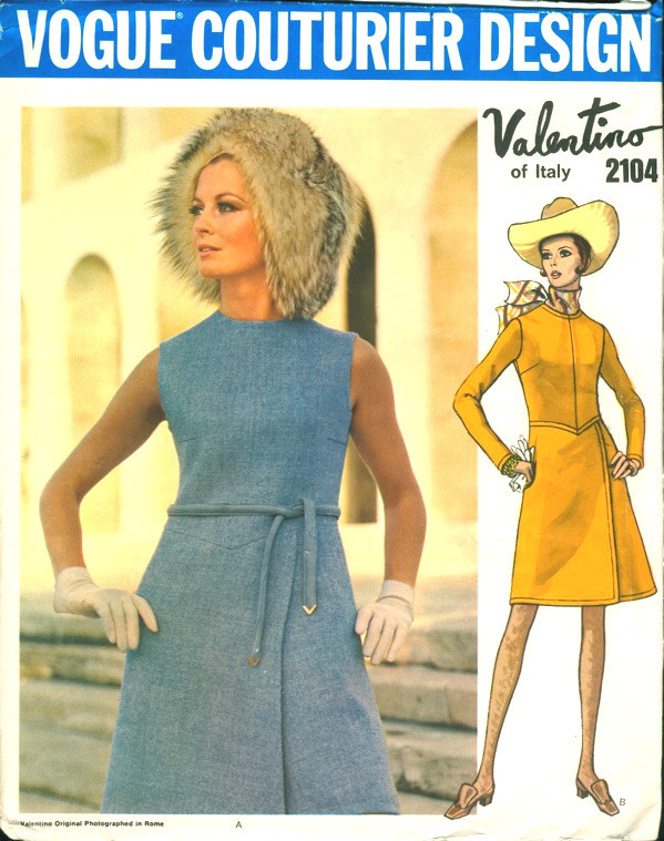 Patron De Couture Vogue Vintage 1969 – Culotte Longue Pucci, Années 60, Non Coupé