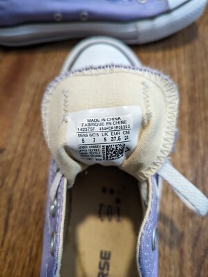 Size 5 - Converse One Star Low Lavender | eBay