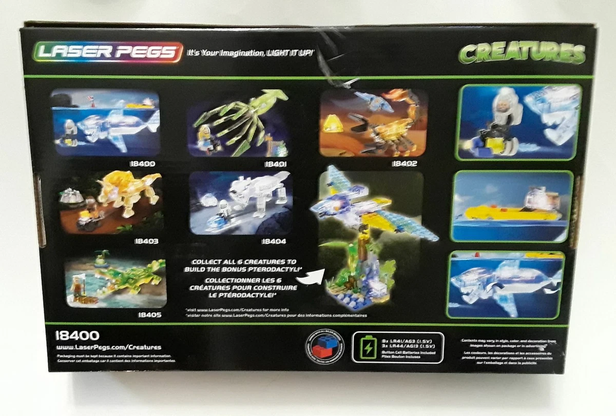 Laser pegs shark ambush hot sale