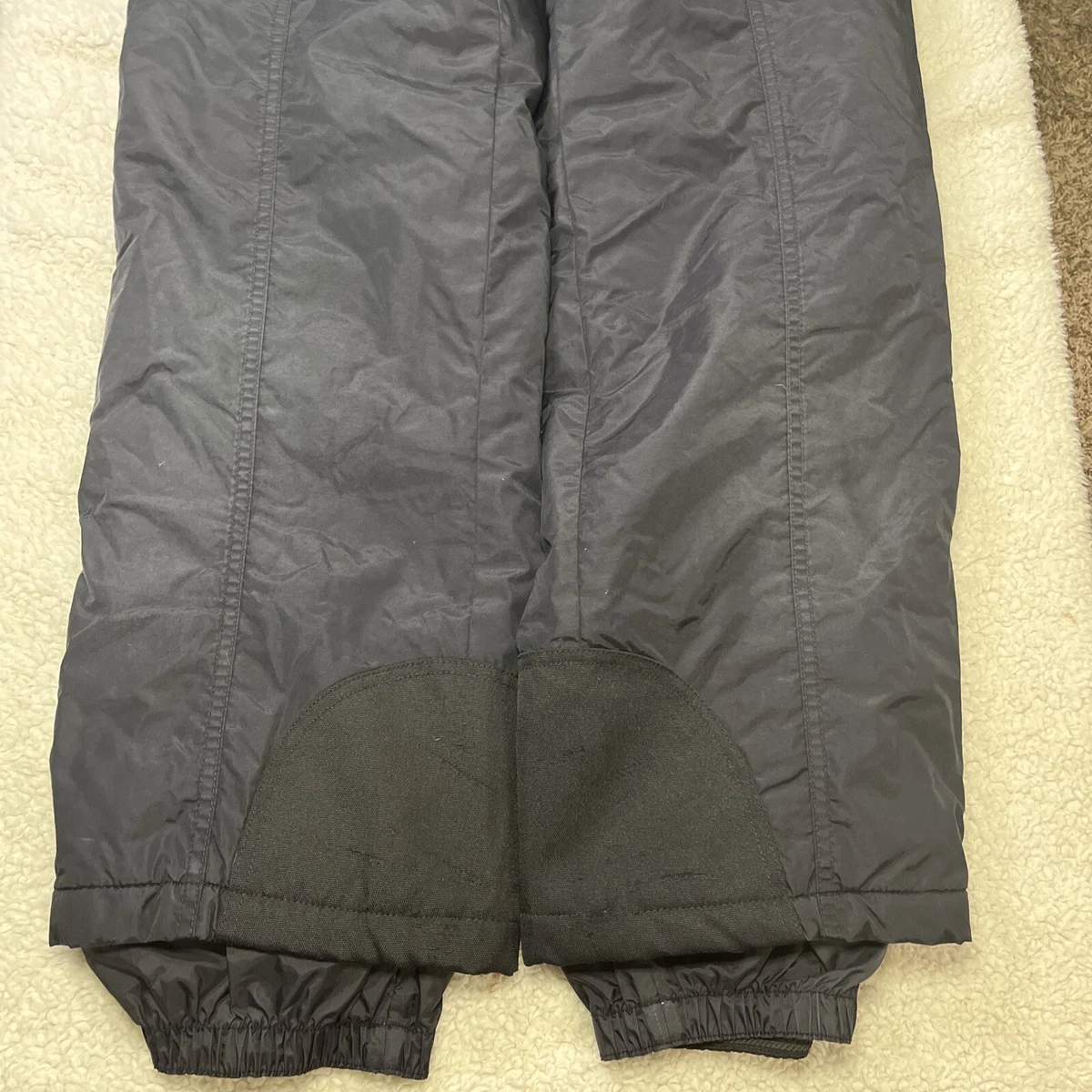 Vintage Columbia 90s 00s Womens Snow Ski Pants Sz M Black Insulated