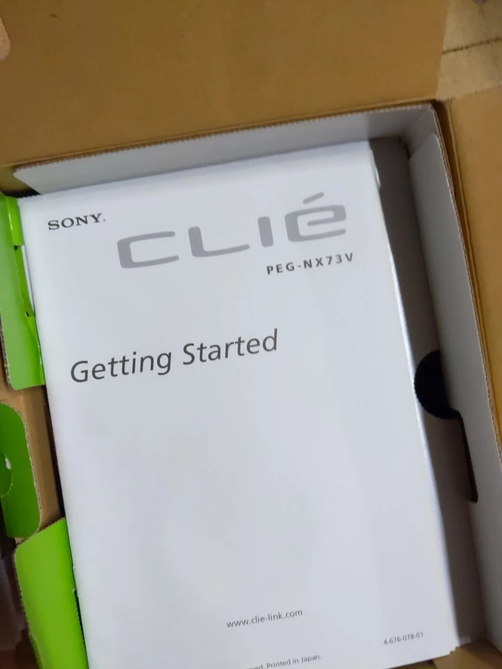 Boxed Sony Clie Handheld - Silver (PEG-NX73V/E) - Image 3 of 4