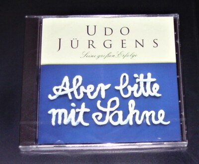 UDO JÜRGENS ABER BITTE MIT SAHNE SEINE GROßEN ERFOLGE CD SCHNELLER VERSAND NEU