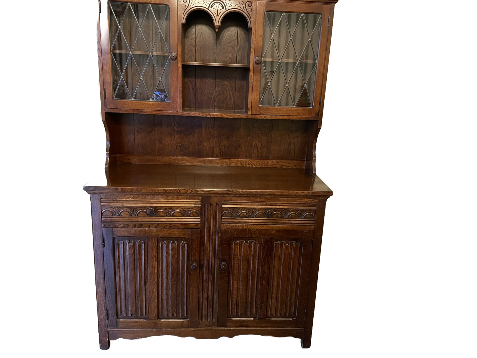Vintage Solid Oak Dresser eBay