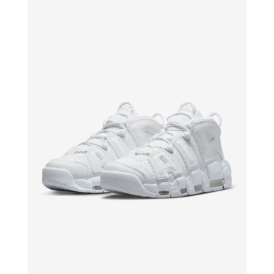 Nike Air More Uptempo '96 Triple White Basketball shoes mid-top