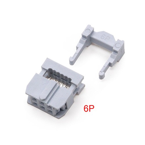 IDC Cable Mounting Plug Socket Connector 2.54mm Pitch Ribbon Cable 6 To 64 Ways - Picture 26 of 39
