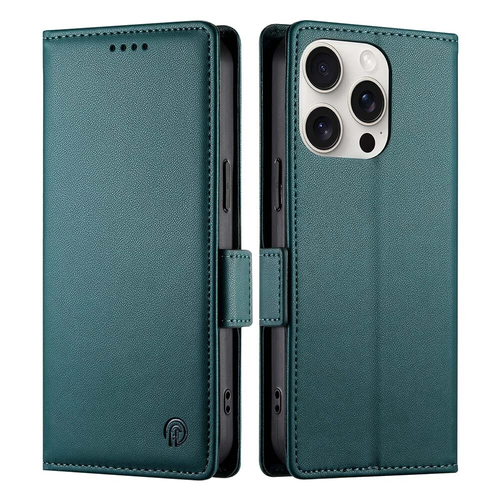 Luxury Magnetic Leather Flip Wallet Case for iPhone 11 12 13 14 15 Pro