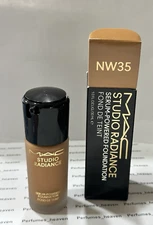 MAC Studio Radiance # NW35  Serum Powered Foundation 1oz / 30 ml Full Size