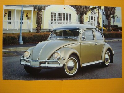 1957 VOLKSWAGEN BEETLE & 1967 VOLKSWAGEN BEETLE CALENDAR PHOTOS