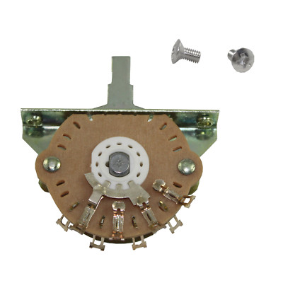Switch 3 Way Oak Grigsby no knob 51992 Electroswitch 081345-S