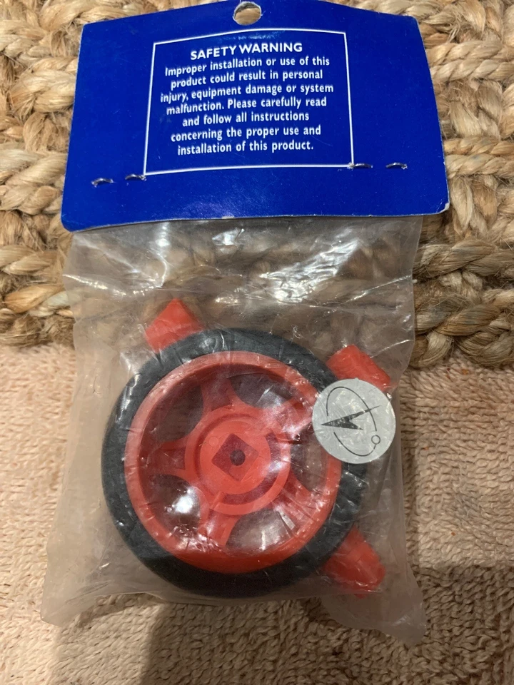 Vintage airtronics sanwa transmitter wheel NOS New In Package (Red) - Image 2 of 3