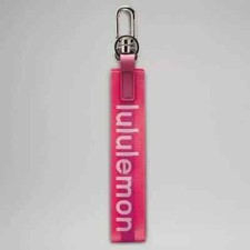 Lululemon Never Lost Keychain Wordmark Sakura...