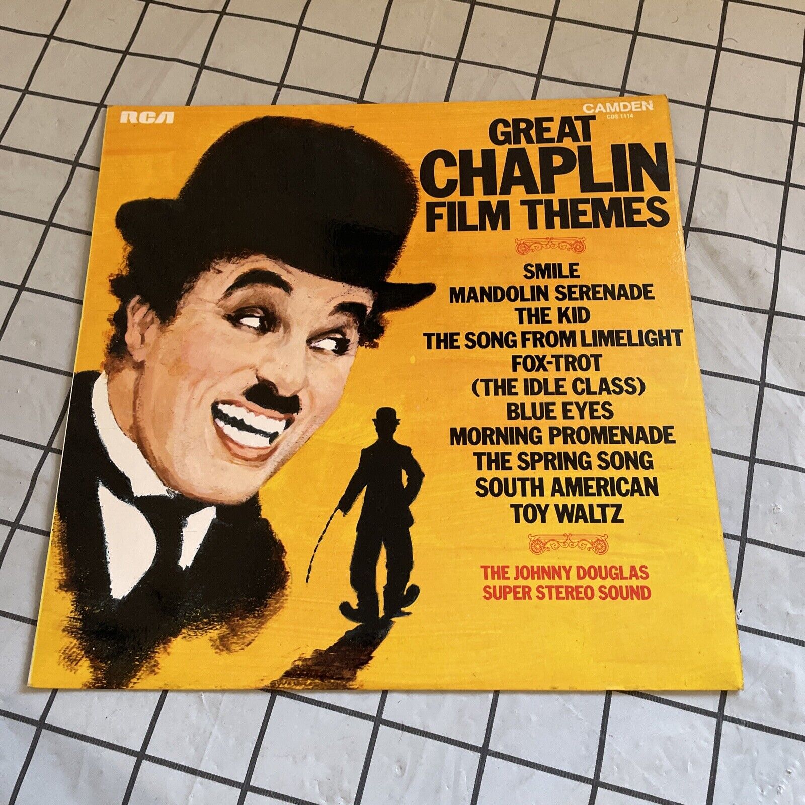 CHARLIE CHAPLIN GREAT CHAPLIN FILM THEMES BY THE JOHNNY DOUGLAS SUPER STEREO