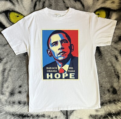 Barack Obama Supreme Shirt Barack Obama “yes We Can”hip Hop Double