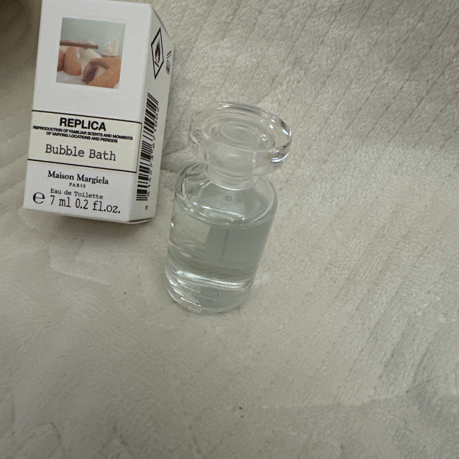 Bubble Bath Replica Maison Margiela Eau De Toilette Mini .2 oz. New In